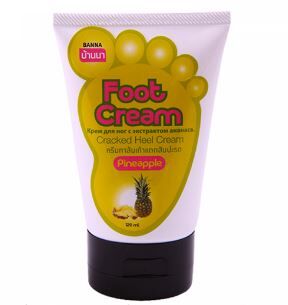 521140 Banna Pineapple Foot Cream Крем для ног Ананас, 120мл