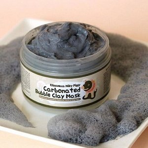 369427 ELIZAVECCA CARBONATED BUBLE CLAY MASK Очищающая пузырьковая маска, 100г