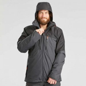 Куртка для треккинга 3 в 1 водонепр. с темп. комфорта –10°C мужская TRAVEL 500 FORCLAZ