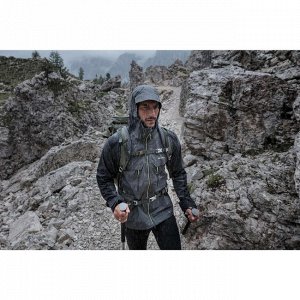 Куртка водонепроницаемая для горных походов муж. MH900 QUECHUA