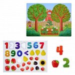 Игра магнитная &quot;Я считаю&quot;. Серия Магнитные истории (европодвес) арт.03849