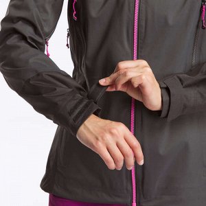 Куртка водонепроницаемая для горных походов женская MH900 QUECHUA