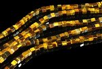 Бусины из Тигрового глаза ЮАР кубик 4 мм