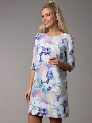 Платье Гренни цвет фиолетовый (П-258-2)