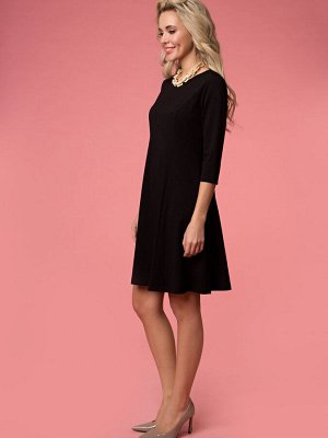 Платье Аглая  цвет черный (П-262-4)