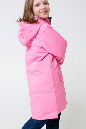 Пальто Цвет: розовый; Утеплитель: с утеплителем; Вид изделия: Изделия из мембраны; Рисунок: розовый; Сезон: Весна-Лето
Демисезонное стёганое пальто для девочки с утеплителем Fellex® 120г/м2. Рекоменд