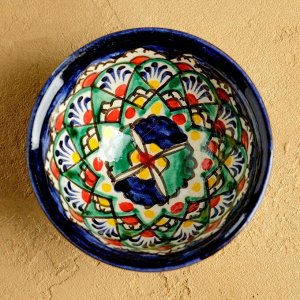 Пиала узбекская Риштанская Керамика «Узоры», 120 мл, d=9.5 см, МИКС