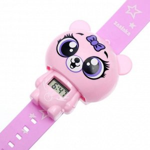 Электронные часы «Милашечка», цвет розовый