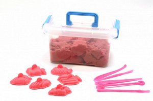 Wood Toys™ Песок кинетический  Темно-розовый в наборе 2 кг.