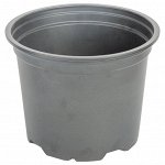 Горшок D14 черный V1,1л.