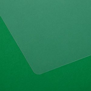 Накладка на стол пластиковая А3, 460 х 330 мм, 500 мкм, прозрачная, бесцветная (подходит для ОФИСА)