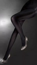 Капроновые колготки цвет: черный  