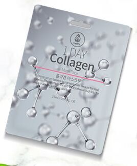 Med B. Тканевая маска с коллагеном, 1 Day Collagen Mask Pack, 27 мл