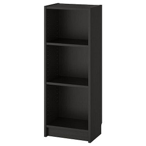 IKEA BILLY БИЛЛИ Стеллаж, черно-коричневый40x28x106 см
