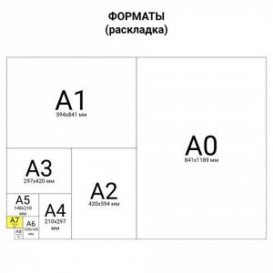 Блокнот МАЛЫЙ ФОРМАТ (75х105 мм) А7, 80 л., гребень, клетка, HATBER "Нежная фантазия", 80ЗК7В1гр