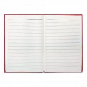 Книга учета 96 л., линия, твердая, бумвинил, блок офсет, А4 200х290 мм, BRAUBERG, 130070