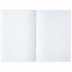 Книга учета 48 л., клетка, обложка из мелованного картона, блок офсет, А4 200х290 мм, STAFF, 130055