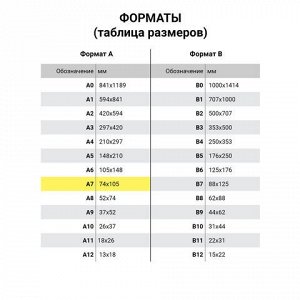 Пленки-заготовки для ламинирования МАЛОГО ФОРМАТА, А7, КОМПЛЕКТ 100 шт., 125 мкм, BRAUBERG, 531787