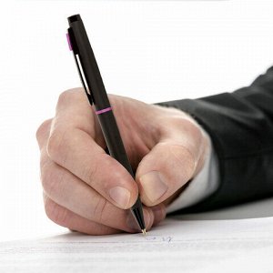 Ручка подарочная шариковая BRAUBERG "Tono", СИНЯЯ, корпус черный, синие детали, линия письма 0,5 мм, 143489