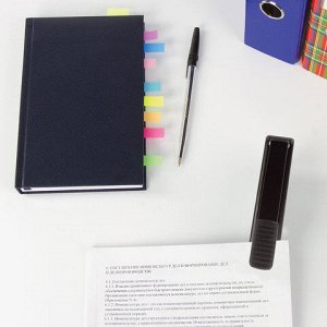 Степлер №24/6, 26/6 металлический BRAUBERG "Office", до 30 листов, полнозагрузочный, черный, 228610
