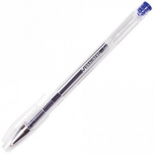 Ручки гелевые BRAUBERG "Jet", НАБОР 4 ЦВЕТА, узел 0,5 мм, линия письма 0,35 мм, 141023