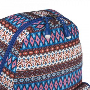 Рюкзак BRAUBERG молодежный, узоры, "Этник", на застежке, 34х25х12 см, 227075