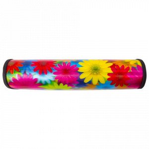 Пенал-косметичка BRAUBERG, с эффектом 3D, пластик, "Цветы", 22х10х5 см, 227301