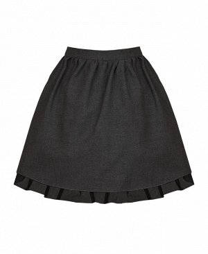 Школьная серая юбка для девочки 78301-ДШ21