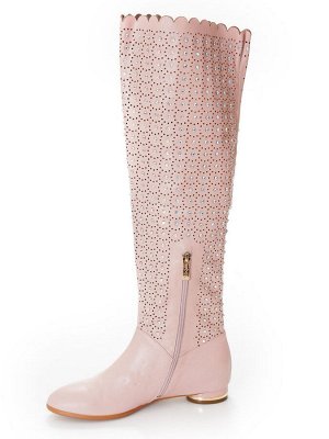 Сапоги Страна производитель: Китай
Вид обуви: Ботфорты
Сезон: Весна/осень
Размер женской обуви x: 36
Полнота обуви: Тип «F» или «Fx»
Цвет: Розовый
Материал верха: Натуральная кожа
Материал подкладки: 