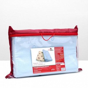 Подушка ортопедическая НТ-ПС-01, для детей, 40x25 см, валики 7/8 см