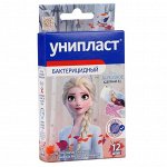 Лейкопластырь бактерицидный Унипласт Детский &quot;Холодное сердце-2&quot; 12 шт