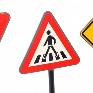 Набор дорожных знаков «Главная дорога», высота 82 см, 5 штук