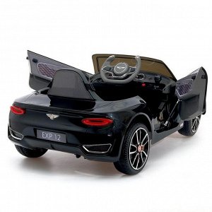 Электромобиль Bentley EXP 12 Speed 6e Concept, EVA колеса, кожаное сиденье, цвет чёрный