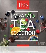 TESS Подарочный набор: Коллекция 9 вкусов листового чая в пирамидках, 45 шт
