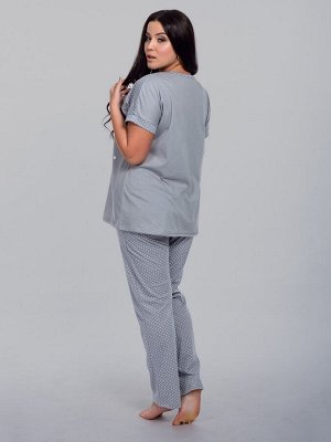 Пижама женская ML-Соня(брюки) кулирка
