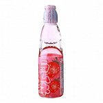 Газированный напиток со вкусом клубники Ramune Strawberry / Рамуне 200 мл Японские сладости