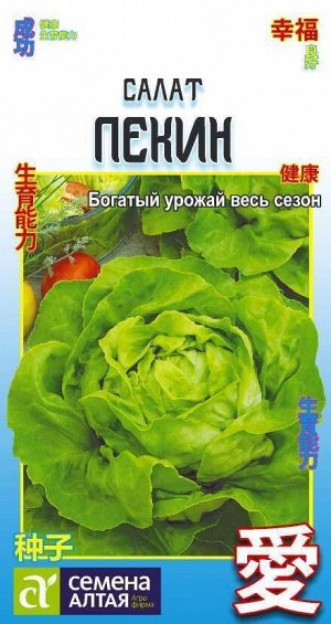 Зелень Салат Пекин/Сем Алт/цп 0,5 гр. КИТАЙСКАЯ СЕРИЯ