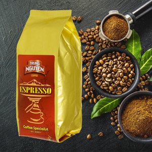 Кофе зерно Espresso Innovator, т.м. ЧунгНгуен Состав: Арабика + Робуста Вес: 500гр
