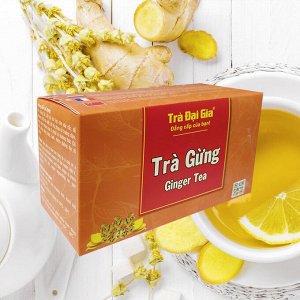Имбирный чай (пакетированный) Состав: сахар, стевия, травы 20 пакетиков по 2 гр