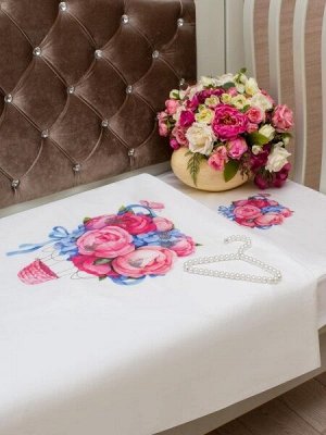 Комплект постельного белья из тенселя Полет цветов