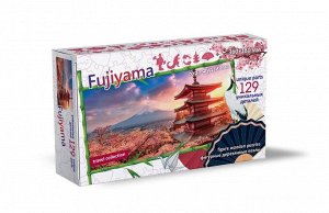 Пазл Нескучные игры Travel Collection гора Фудзияма 129 деталей, фигурный, деревянный51