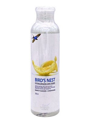 Тоник для лица с экстрактом ласточкиного гнезда  Eco Branch Bird's Nest Hypoallergenic Skin Toner