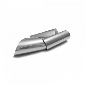 Дизайн для ногтей: фольга (цвет: серебро), 4*100 см