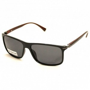 Солнцезащитные мужские очки, поляризованные, дужки чёрные, УФ 400, 301005, Р10042-140, арт.254.096
