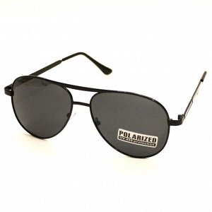 Солнцезащитные мужские очки, поляризованные, УФ 400, 301004, оправа чёрная или тёмно-серая, арт.254.042