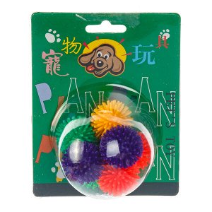 Игрушка Шарики (для кошек) с запахом ванили (3,3см)