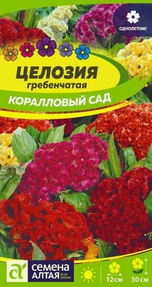Целозия Коралловый Сад гребенчатая/Сем Алт/цп 0,2гр.