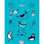 Дневник 1-11 класс (твердая обложка) &quot;Веселые собачки&quot; С4072-41 КТС-ПРО {Россия}