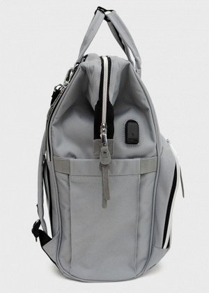 Сумка-рюкзак для мам "Mummy bag" ; серый