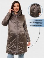 Куртка демис. 2в1 &quot;Кингстон&quot; для беременных; ореховый